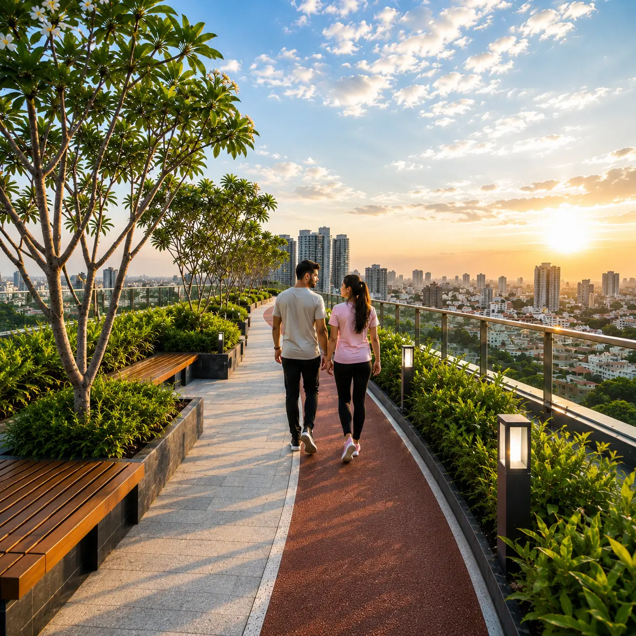 Rooftop Walkway